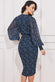 Drawstring Skirt Midi Dress DR3639