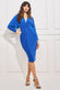 Dolman Sleeve Bodycon Midi Dress DR3647