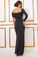Scuba Crepe One Shoulder Maxi Dress DR3653