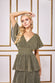 Patterned Sequin Lurex Tiered Maxi Dress DR3657