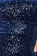 Patterned Sequin Velvet Bandeau Midi Dress DR3718