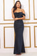Lurex Cowl Neck Off The Shoulder Maxi Dress DR3719