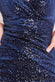 Patterned Sequin Bardot Midi Dress DR3720A
