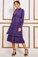 Tiered Shirt Dress With Belt DR3721