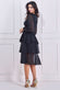 Long Sleeve Tiered Midi Dress DR3764QZ