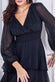 Long Sleeve Tiered Midi Dress DR3764QZ