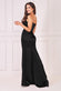 Satin Bandeau Maxi Dress DR3772