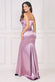 Satin Bandeau Maxi Dress DR3772