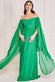 Chiffon Off The Shoulder Maxi With Wings DR3780