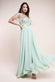 Embroidered Top Flutter Sleeve Maxi Dress DR3799