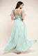 Embroidered Top Flutter Sleeve Maxi Dress DR3799