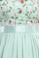 Embroidered Top Flutter Sleeve Maxi Dress DR3799