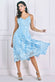 Dipped Hem Sleeveless Lace Midi Dress DR3815QZ