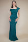 Scuba Crepe One Shoulder Maxi Dress DR3829