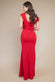Scuba Crepe One Shoulder Maxi Dress DR3829