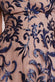 Pattern Embroidered Sequin Mesh Skater Midi Dress DR3860