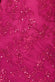 Floral Wine Pattern Embroidered Scallop Lace Maxi Dress DR3897