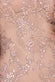 Floral Wine Pattern Embroidered Scallop Lace Maxi Dress DR3897