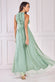 Halter Neck Mesh Tie Maxi Dress DR3904