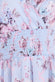Printed Chiffon Lurex High And Low Dress DR3906QZ