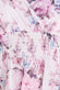 Printed Chiffon Lurex High And Low Dress DR3906QZ