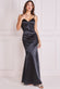 Cowl Back Satin Maxi Dress DR3920