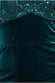 Scalloped Lace & Velvet Maxi Dress DR3972
