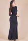 Scuba Crepe Wrap Bodice Maxi Dress DR3975