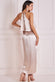 Satin Viscose Front Wrap Midi Dress DR4002