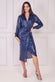 Sequin Front Split Shirt Dress DR4034