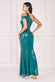 One Shoulder Sequin Evening Maxi Dress DR4069