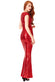 Sweetheart Neckline Sequin Pleated Maxi Dress DR976