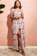 Layered Dipped Hem Floral Maxi Dress DR3506