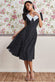 Printed Tea Dress With Collar DR3354