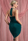 Cutout Backless Asymmetrical Mini Dress NCD05