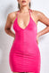 Ruched Bodycon Mini Dress NCD10