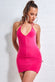 Ruched Bodycon Mini Dress NCD10