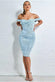 Naked Open Back Halter Neck Midi DR3516