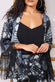 Foil Print Kimono Set SET24