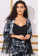 Foil Print Kimono Set SET24