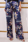 Satin Printed Kimono Co-ord Set SET25