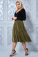 Sparkle Lurex Skater Skirt SK13