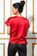 Satin Knot Front Top T155