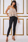 Sequin And Pearls Sheer Top T189