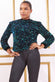 Multi Sequin Velvet Jumper T198