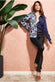 Two - Toned Contrast Shirt T188