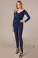 Lurex Wrap Bodice Jumpsuit TR223