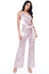 Vicky Pattison - Satin Cowl Neck Jumpsuit TR234VP