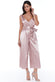 Satin Culotte Jumpsuit TR241