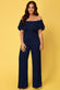 Vicky Pattison – Frilled Off The Shoulder Jumpsuit TR247VP